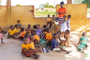 Kids deprived of table and chairs